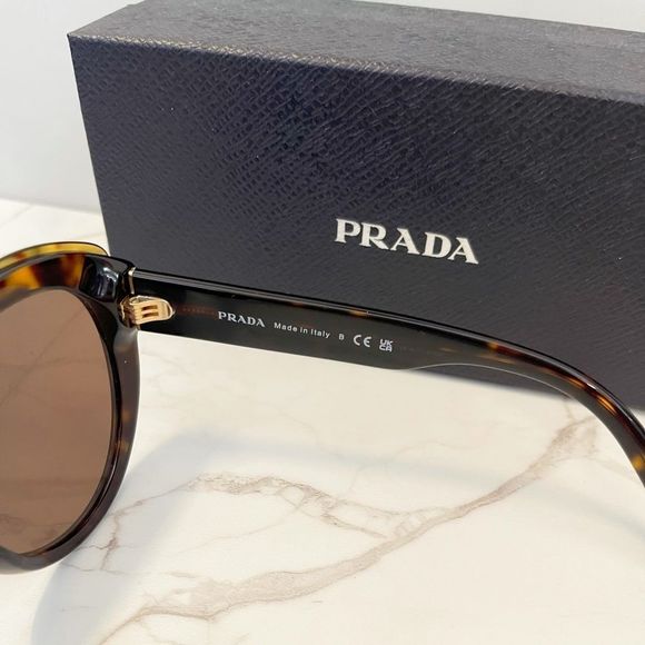 PRADA Oval Cat Eye Sunglasses - Picture 5 of 8